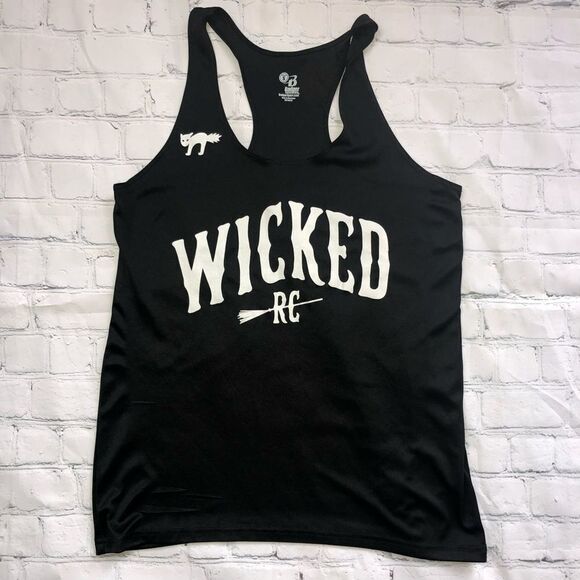 NWOT Womens Small Badger Sports USATF Wicked Running Club Racer Back Tank Top - Picture 1 of 6